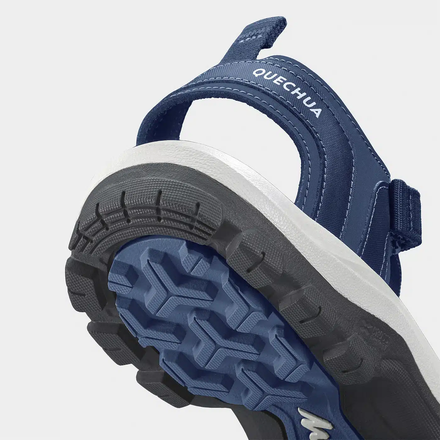 SANDALIAS DE MONTAÑA Y TREKKING MUJER QUECHUA NH110 AZUL - Imagen 4