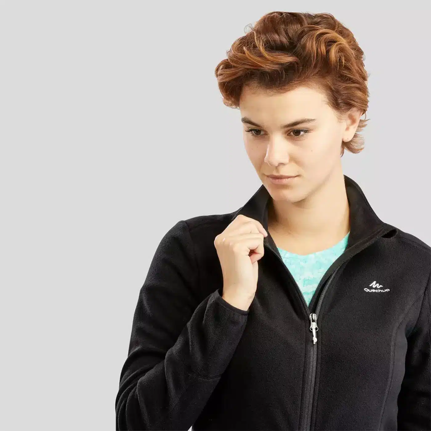 Casaca polar montaña y trekking Mujer MH120 Quechua - Imagen 2