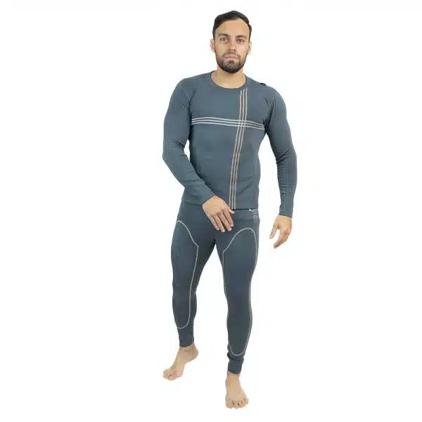 SET TÉRMICO PRIMERA CAPA INVIERNO NIEVE X-WARM W590 HOMBRE VERDE SUMAQ