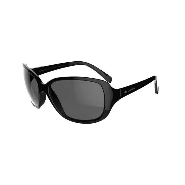 LENTES DE SOL POLARIZADAS MONTAÑA Y TREKKING ANTI UV QUECHUA MH530W CAT.3 NEGRO