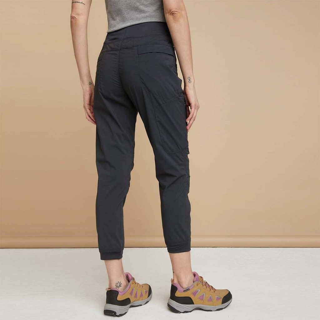 Pantalon Trekking Softshell Femme LARS MONSEN, Taille L, Bleu, Polyester