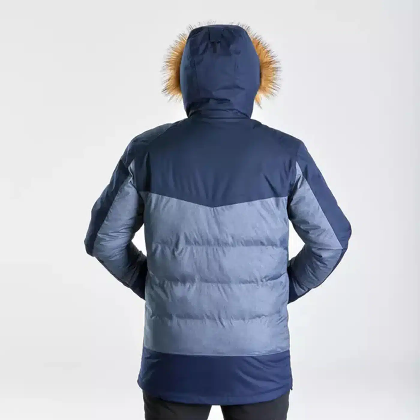 PARKA DE MONTAÑA Y NIEVE IMPERMEABLE HOMBRE QUECHUA SH500 X-WARM AZUL - M - Imagen 4