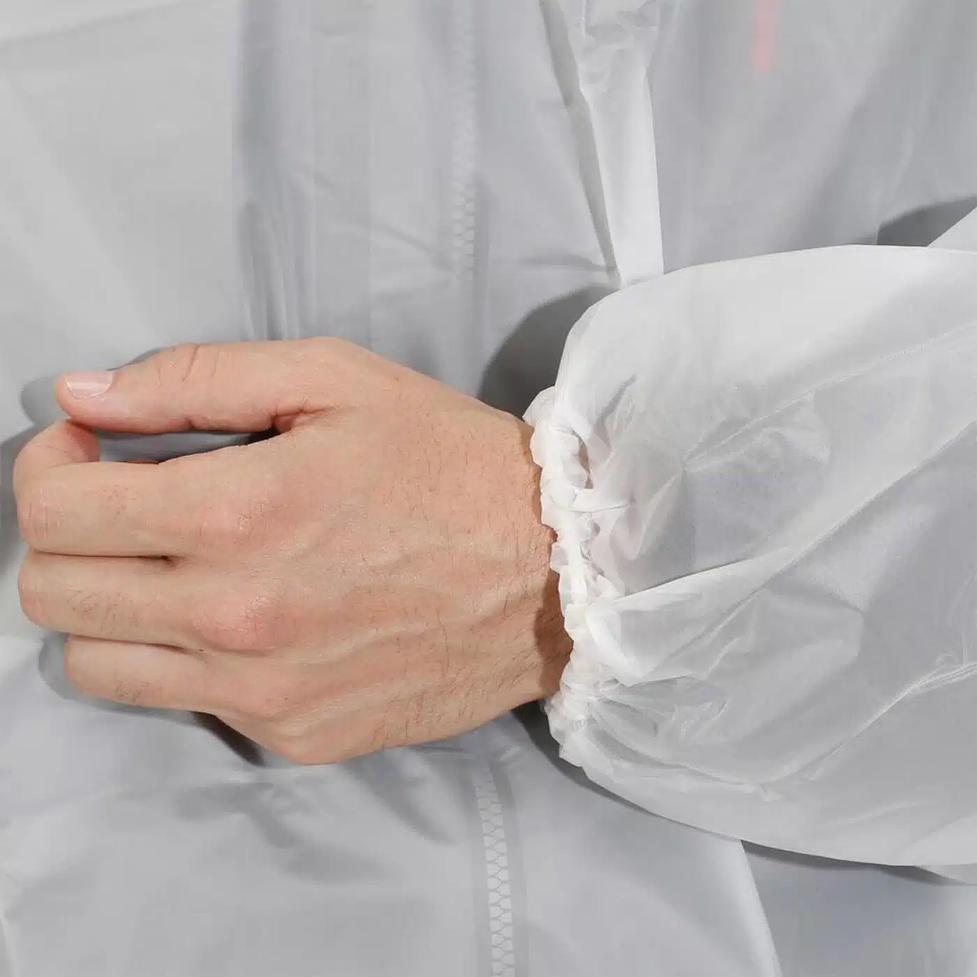 PONCHO IMPERMEABLE DE TREKKING Y PESCA CAPERLAN100 BLANCO - Imagen 5