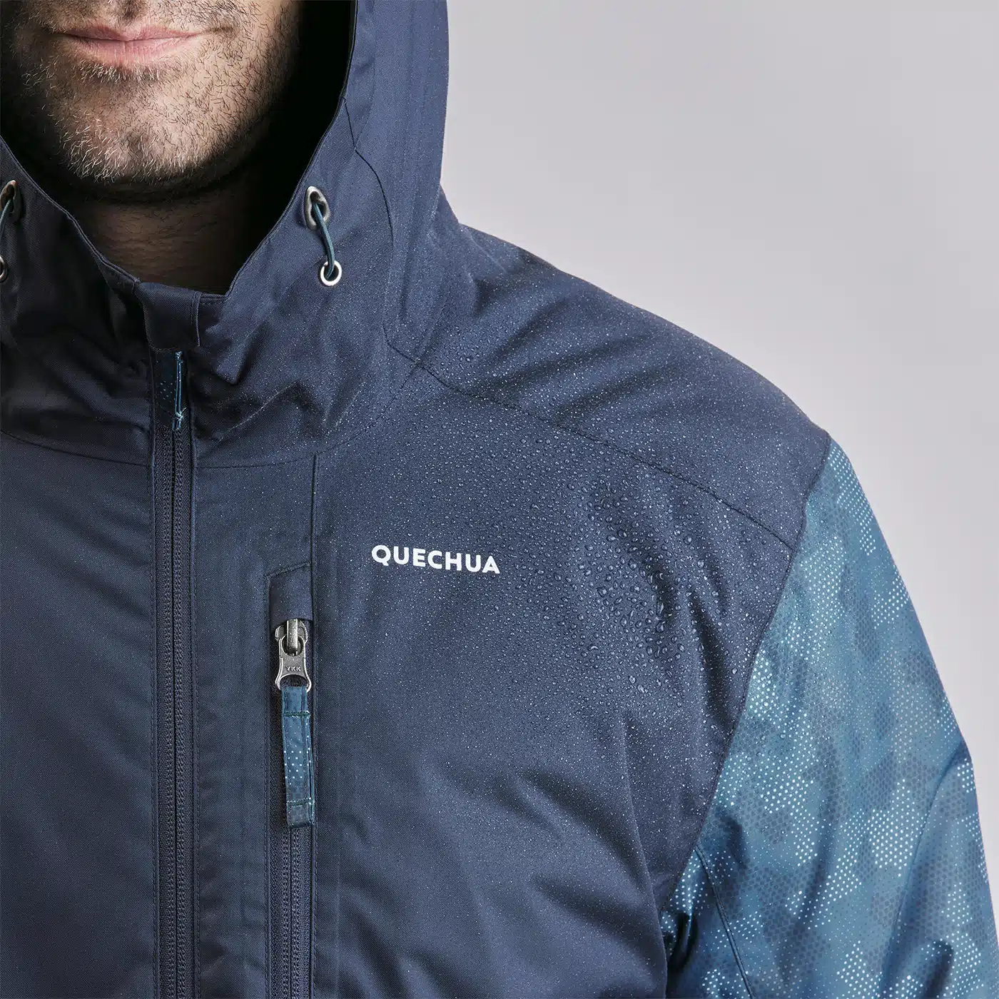 Casaca cálida impermeable hombre SH100 Quechua (-10° C) - Imagen 4