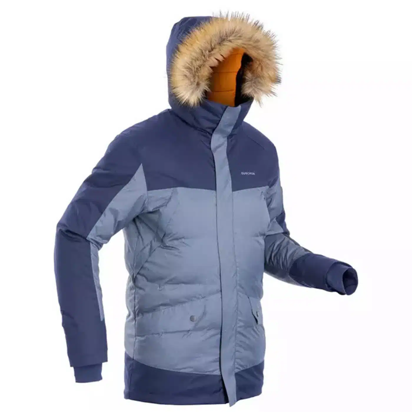 PARKA DE MONTAÑA Y NIEVE IMPERMEABLE HOMBRE QUECHUA SH500 X-WARM AZUL - M - Imagen 2