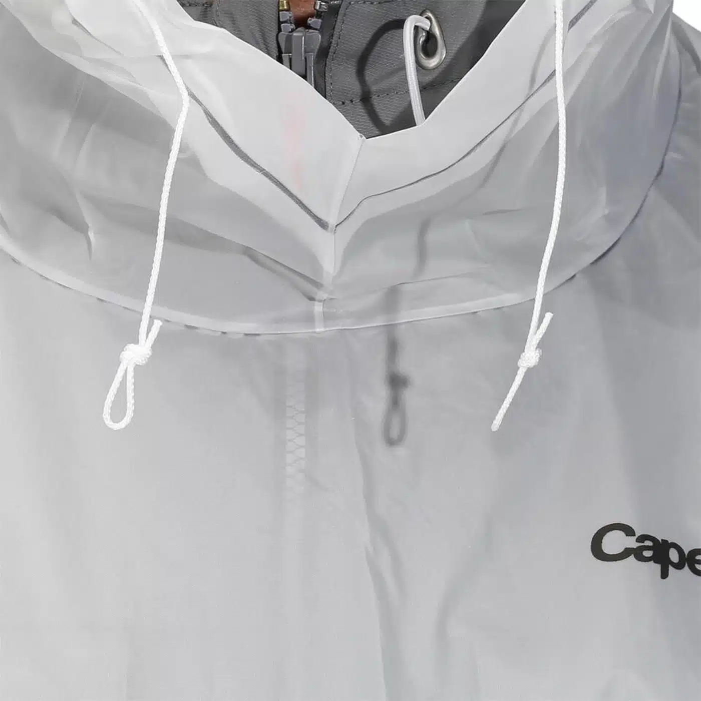 PONCHO IMPERMEABLE DE TREKKING Y PESCA CAPERLAN100 BLANCO - Imagen 6