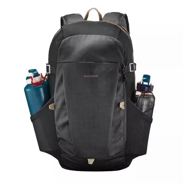 Mochila de montaña y trekking 20L Quechua NH100 negro Equipaje de mano - Imagen 2