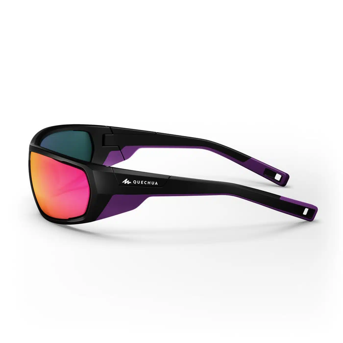 LENTES DE SOL TREKKING MONTAÑA MH570 CAT.4 QUECHUA VIOLETA - SUJETADORES INCLUIDOS - Imagen 4
