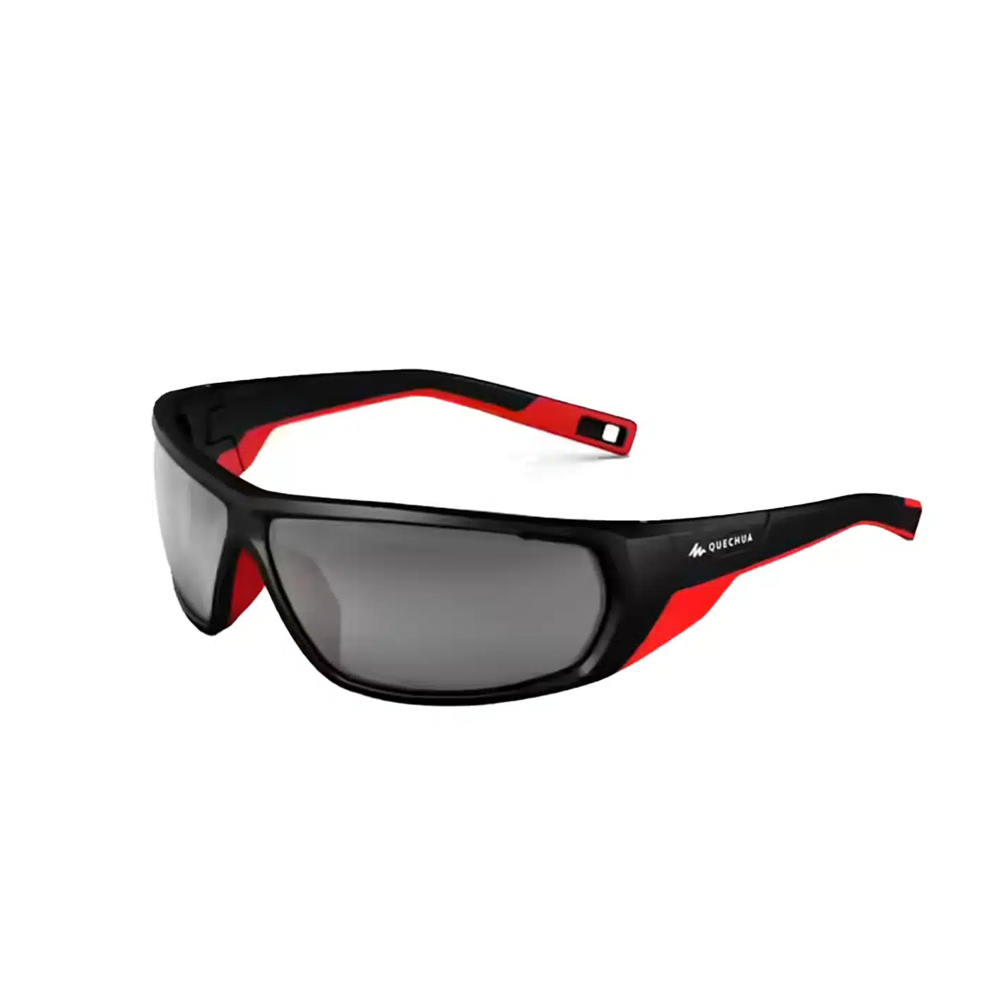 LENTES DE SOL POLARIZADAS TREKKING MONTAÑA QUECHUA MH570 ANTI UV CAT 4 NEGRO/ROJO