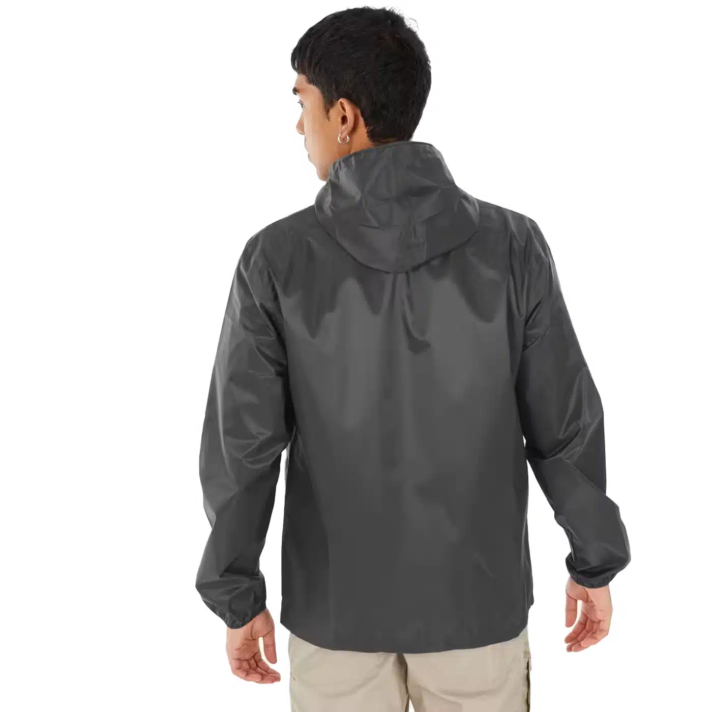 Casaca impermeable compacto full zip Raincut Quechua - Imagen 3