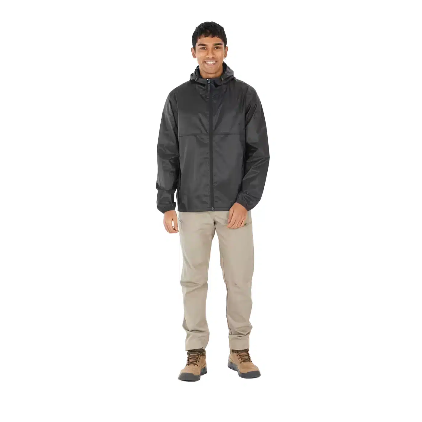 Casaca impermeable compacto full zip Raincut Quechua - Imagen 2