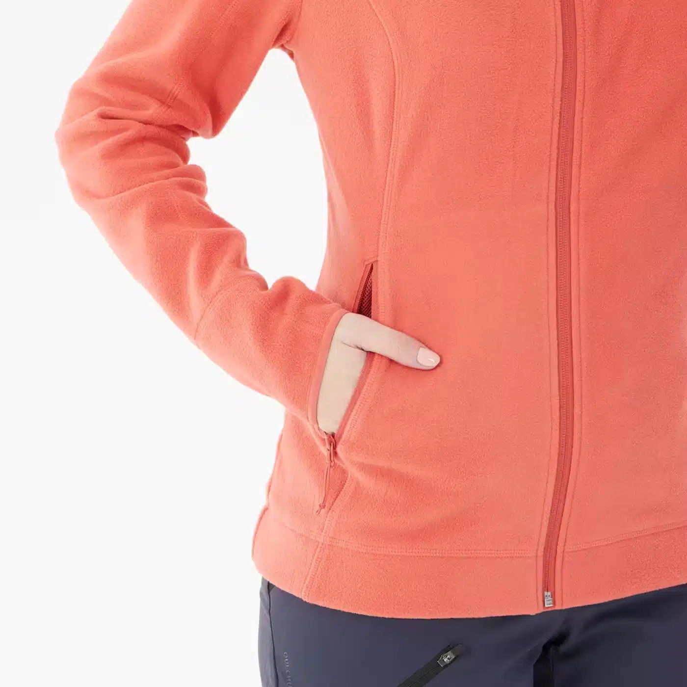 Casaca polar de trekking Mujer Quechua MH120 - Imagen 5