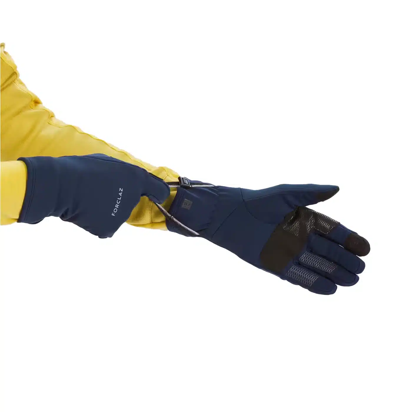 Guantes térmicos de montaña y trekking táctiles Adulto Forclaz MT500 Azul - Imagen 3