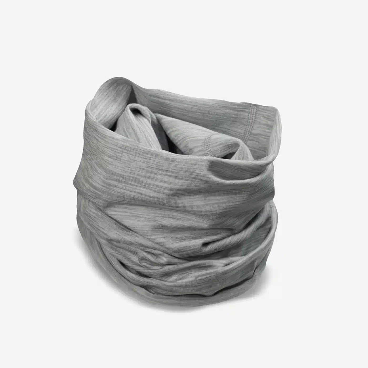 Braga de cuello running / Cinta multifunción Hombre Mujer -KIPRUN gris jaspeado - Imagen 3