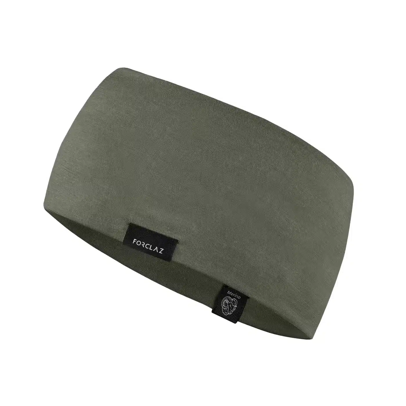 Bandana de montaña y trekking lana merino Adulto Forclaz MT500 Verde Caqui