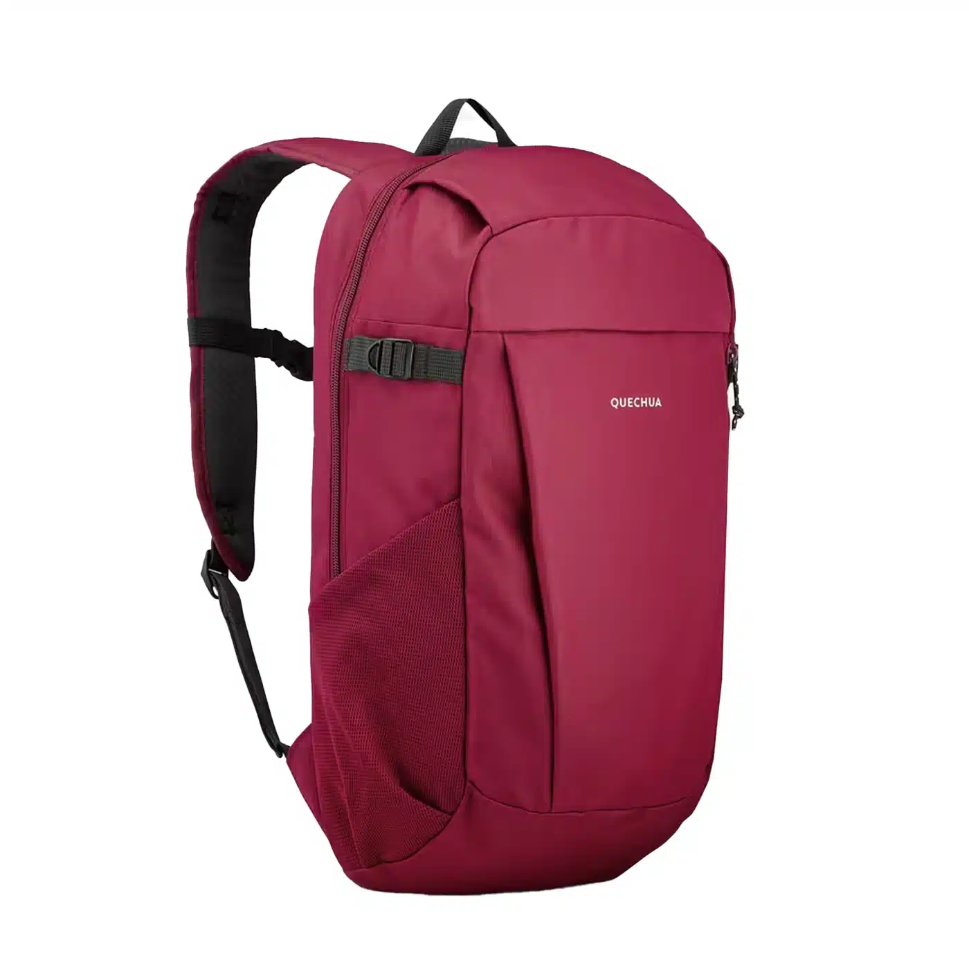 Mochila de montaña y trekking 20L Quechua NH100. remolacha Equipaje de mano