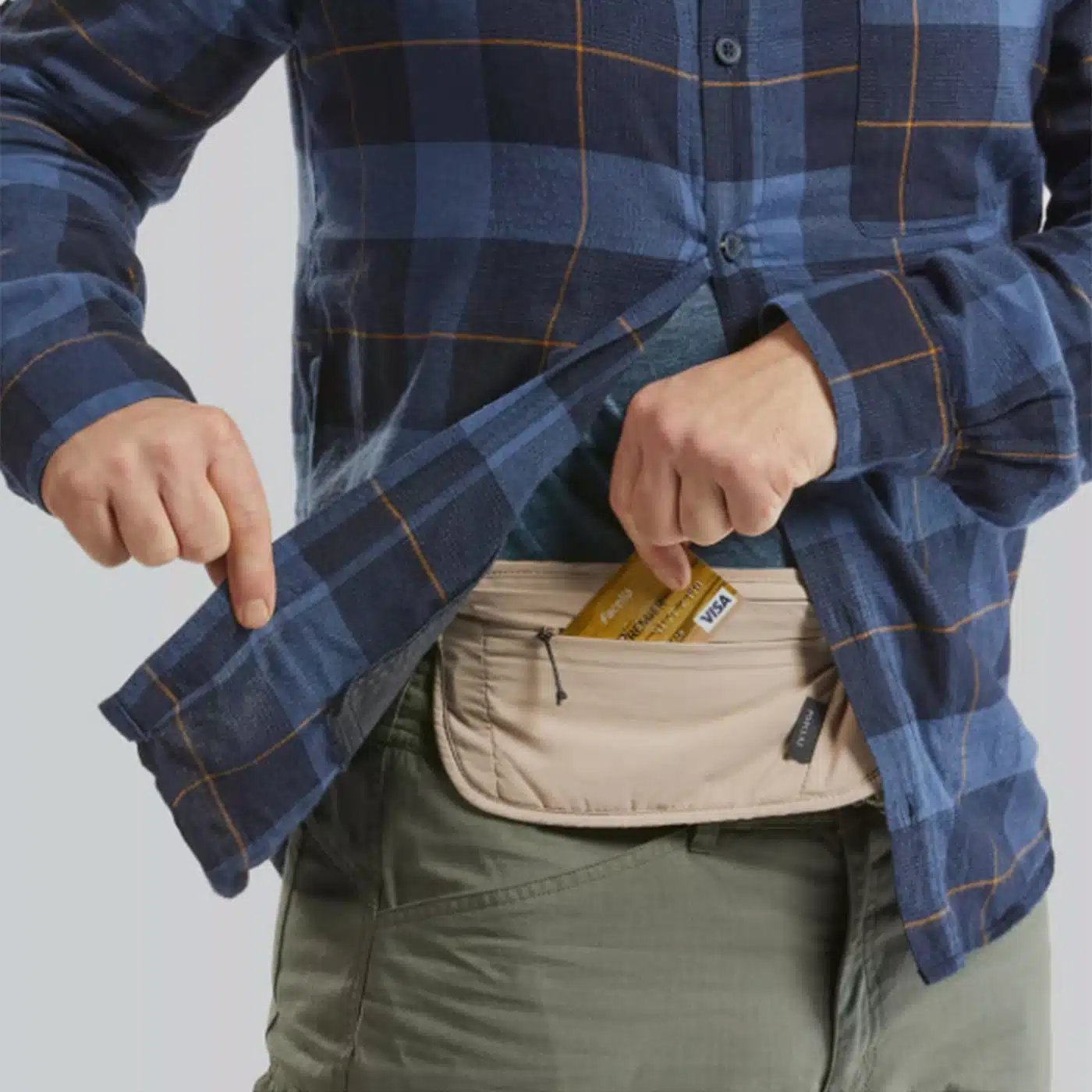 Riñonera de Viaje Travel RFID Forclaz - Imagen 3