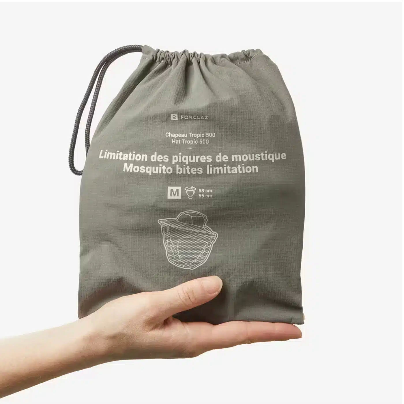 Sombrero antimosquitos Tropic900 Forclaz - Imagen 3
