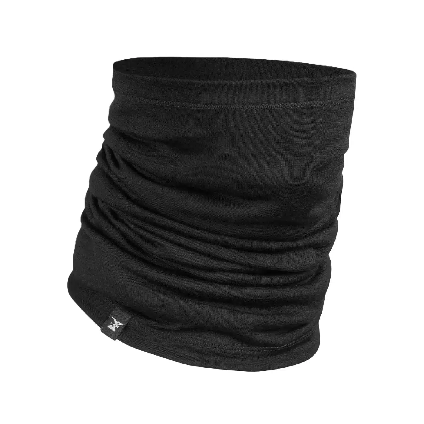 Bandana de montaña y trekking lana merino Adulto Forclaz Trek500 negro