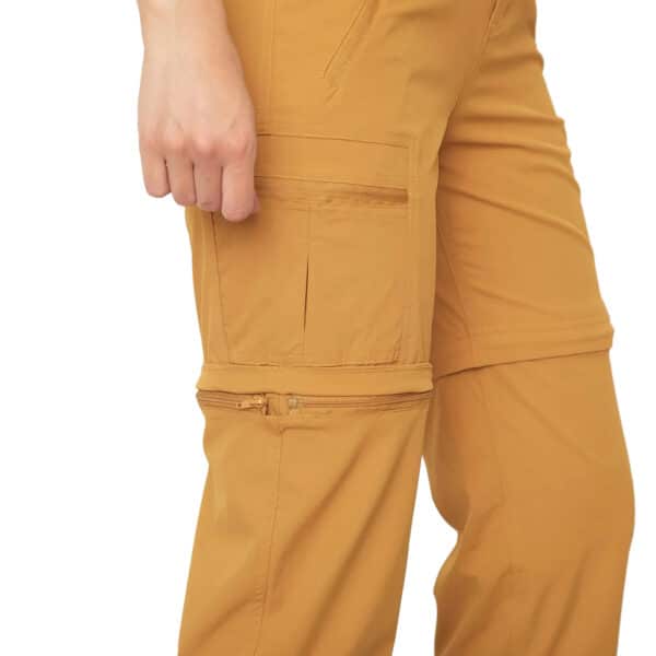 PANTALÓN TRANSFORMABLE TREKK ST MUJER MOUNTAIN GEAR BEIGE - Imagen 5