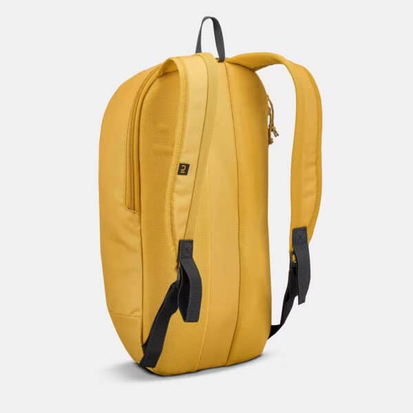 Mochila de montaña y trekking 10 litros Quechua NH100 amarillo ocre - Imagen 6