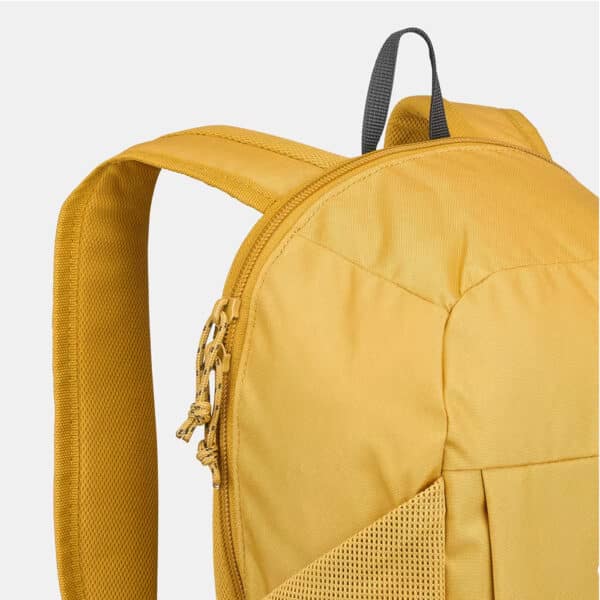 Mochila de montaña y trekking 10 litros Quechua NH100 amarillo ocre - Imagen 3