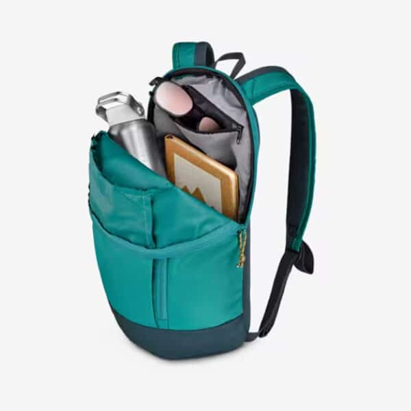 Mochila de montaña y trekking 10 litros Quechua NH100 verde cedro - Imagen 5