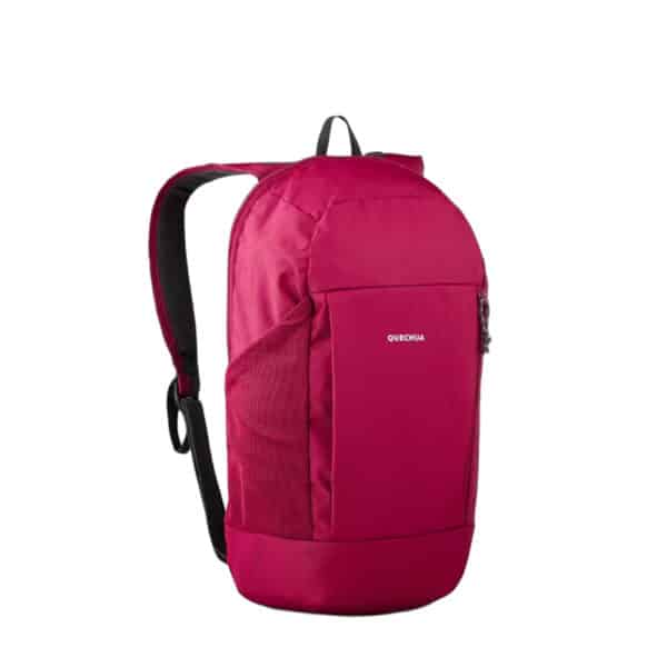 Mochila de montaña y trekking 10 litros Quechua NH100 cereza