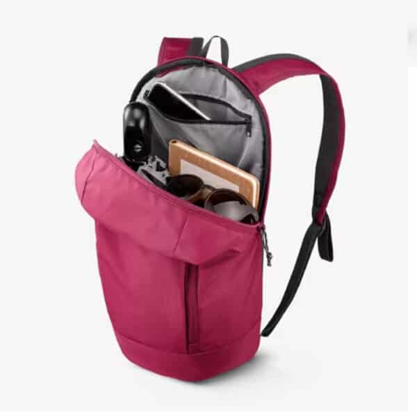 Mochila de montaña y trekking 10 litros Quechua NH100 cereza - Imagen 4