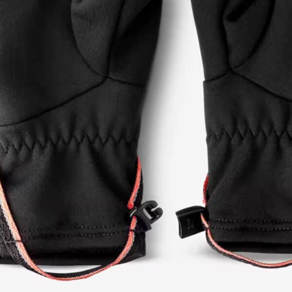 Guantes térmicos de montaña y trekking táctiles Adulto Forclaz MT500 Negro - Imagen 4