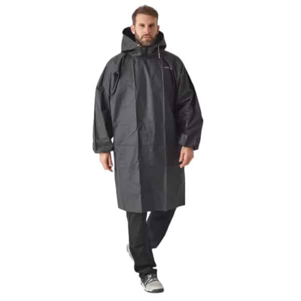 Poncho Impermeable Chubasquero Lluvia Hombre / Mujer Plegable Pesca Caperlan 100