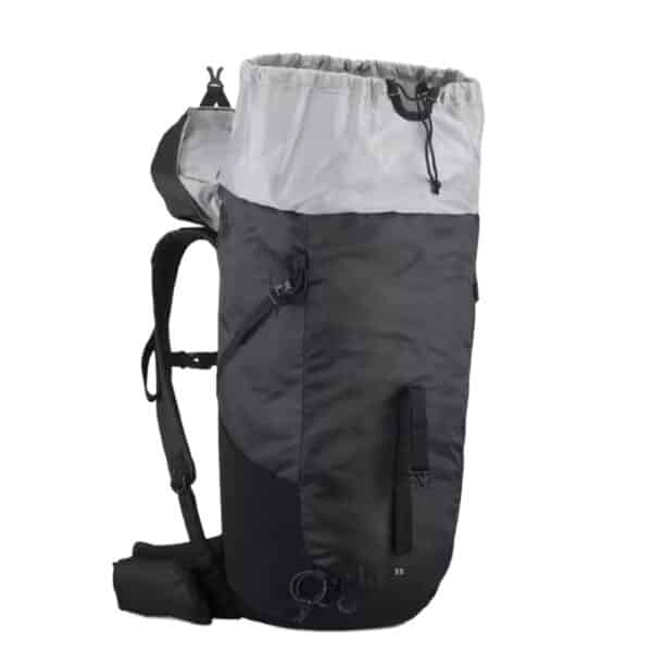 Mochila de Montaña y Trekking 35 L Quechua MH100 negro - Imagen 5