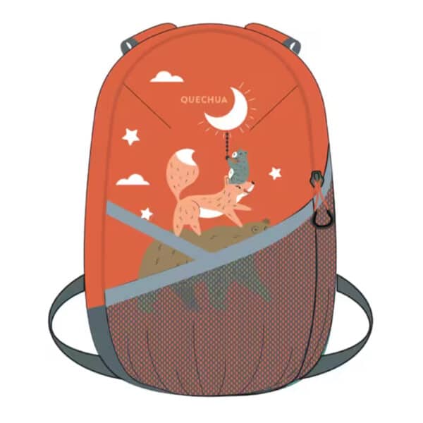 Mochila de montaña y trekking Niños 5L Quechua MH100 naranja arcilla - Imagen 5