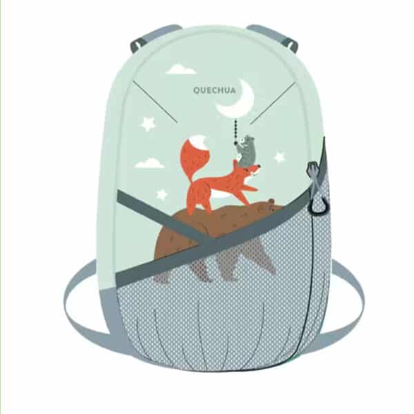 Mochila de montaña y trekking Niños 5L Quechua MH100 menta palida - Imagen 6