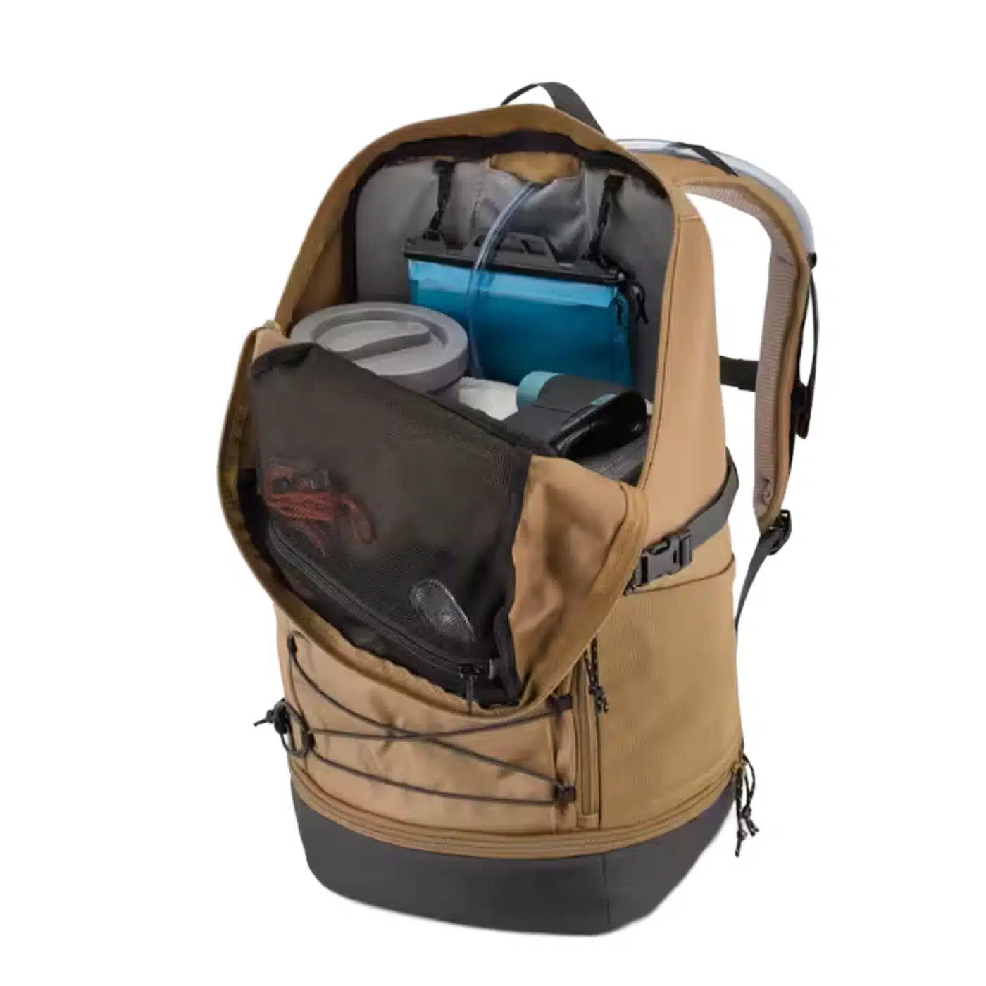 Mochila de montaña y trekking 30L Quechua NH500 marrón bronce  Equipaje de mano - Imagen 3