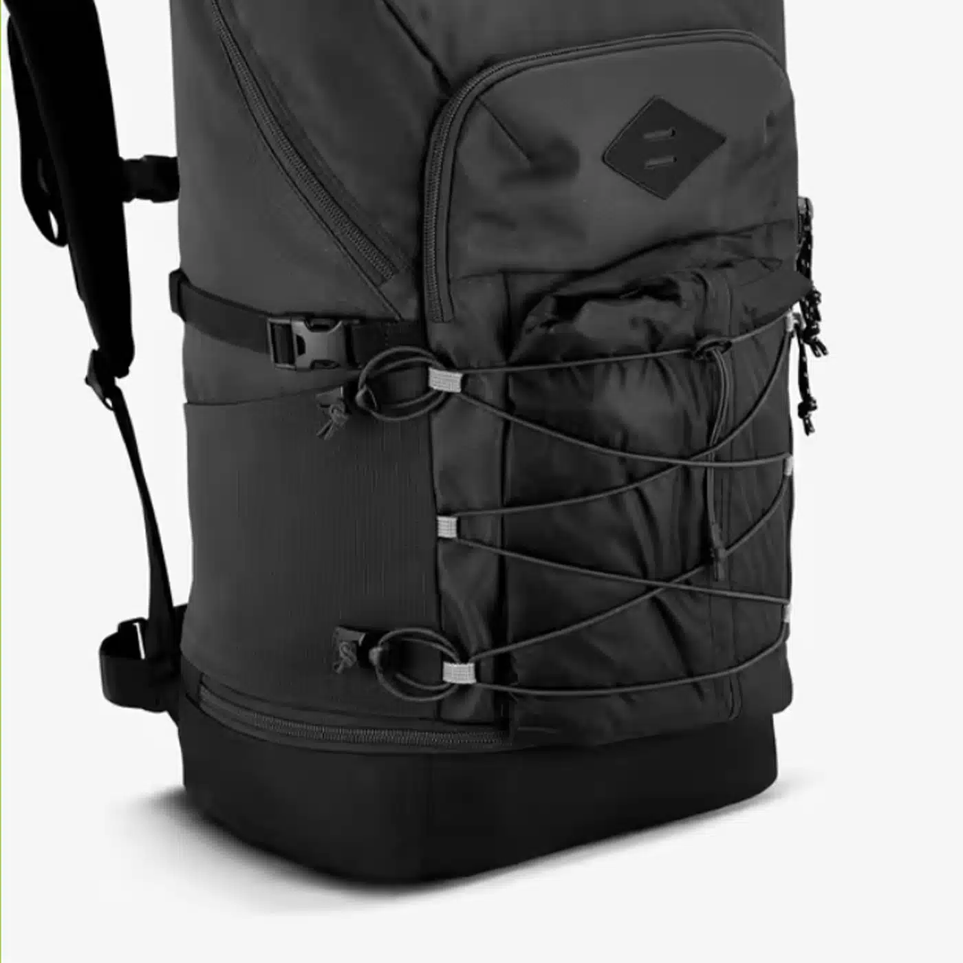 Mochila de montaña y trekking 30L Quechua NH500 negro ahumado Equipaje de mano - Imagen 4