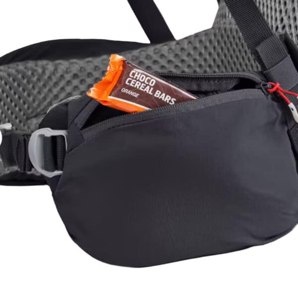 Mochila de montaña 20L funda impermeable Quechua MH500. Equipaje de mano NEGRO - Imagen 11
