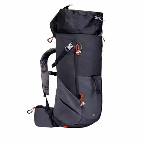 Mochila de montaña 20L funda impermeable Quechua MH500. Equipaje de mano NEGRO - Imagen 9