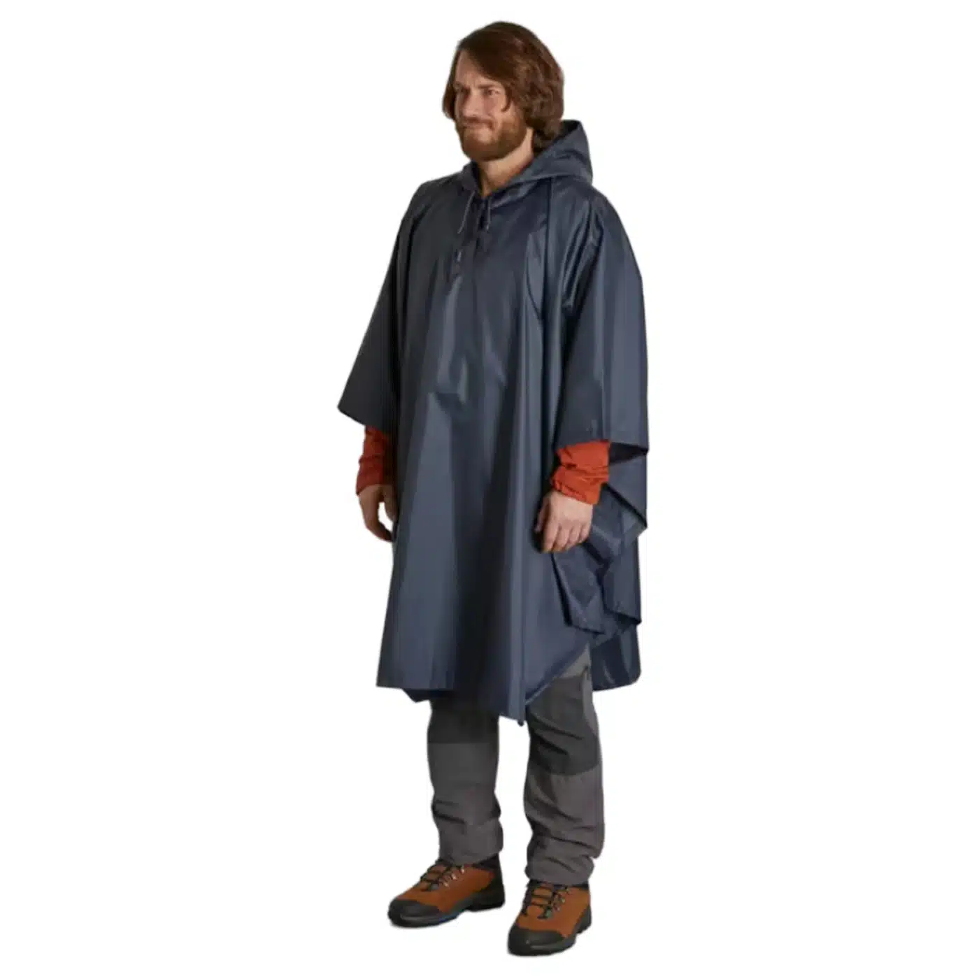 Poncho impermeable montaña y trekking máx. 30 litros Adulto Forclaz Trek 100