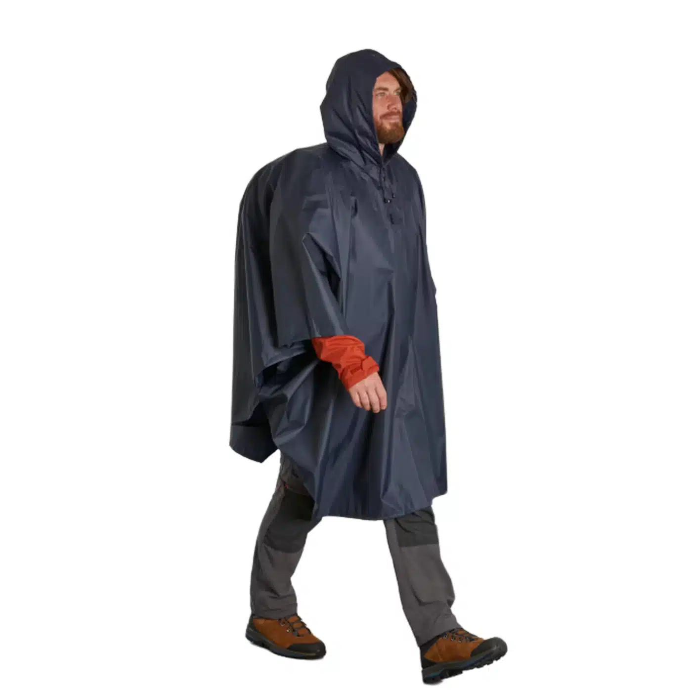 Poncho impermeable montaña y trekking máx. 30 litros Adulto Forclaz Trek 100 - Imagen 2