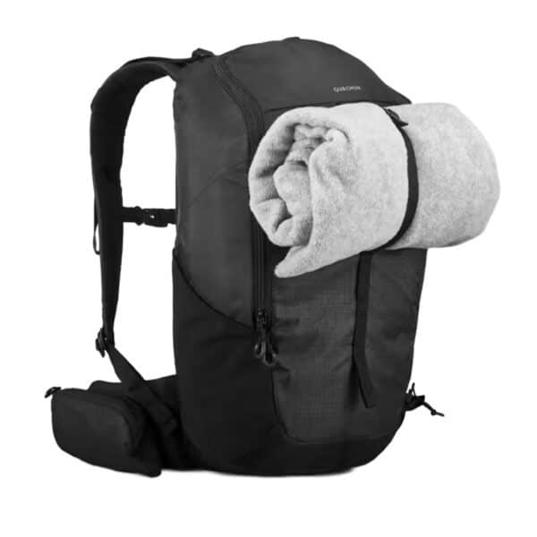 MOCHILA DE MONTAÑA Y TREKKING 20 L QUECHUA MH 100, EQUIPAJE DE MANO negro - Imagen 8