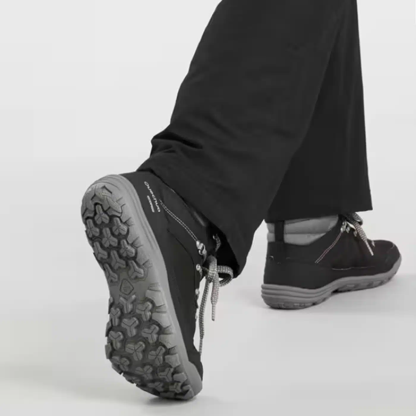 Botas de nieve y apreski impermeables Mujer Quechua SH100 Negro