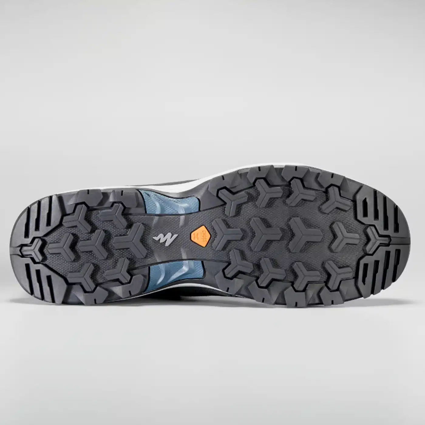 Botas de montaña y trekking impermeables hombre Quechua MH100 Negro Grafito - Imagen 5