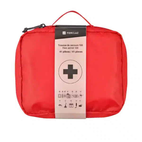 Botiquín de primeros auxilios 41 piezas de montaña y viaje Forclaz 100