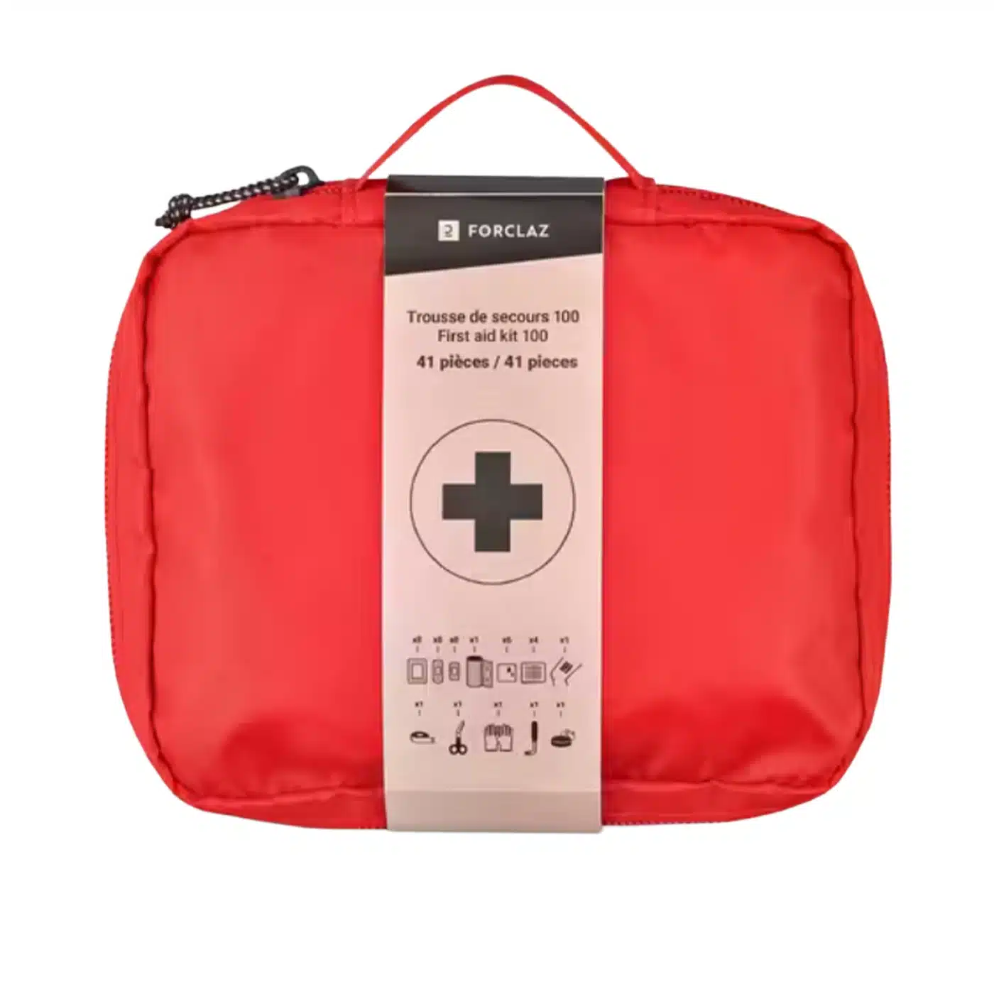 Botiquín de primeros auxilios 41 piezas de montaña y viaje Forclaz 100