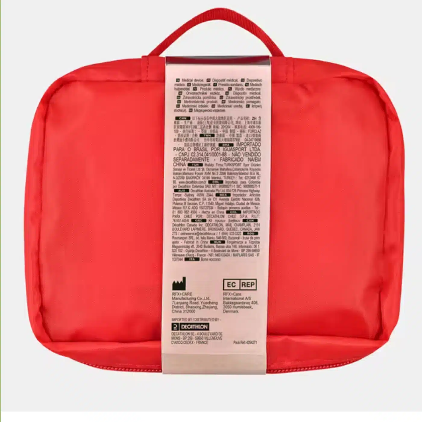 Botiquín de primeros auxilios 41 piezas de montaña y viaje Forclaz 100