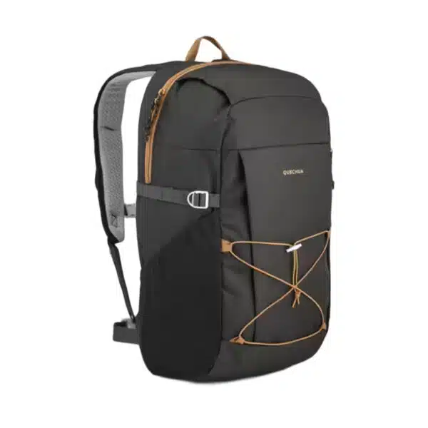 Mochila de montaña y senderismo 30L Quechua NH100. Equipaje de mano Negro