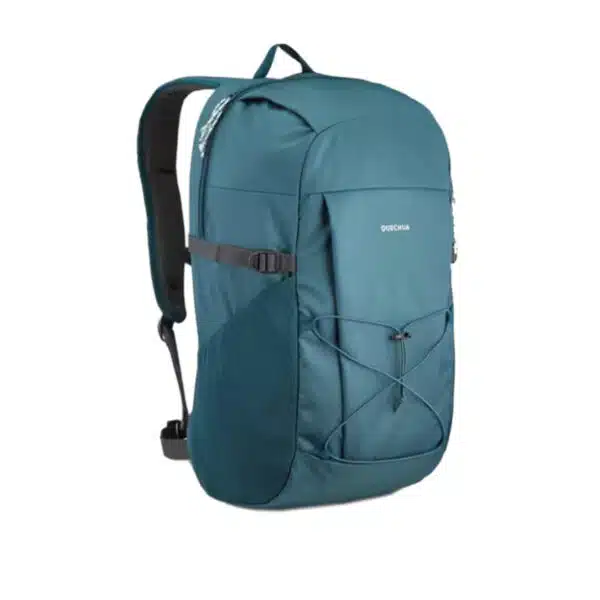 Mochila de montaña y senderismo 30L Quechua NH100. Equipaje de Azul Petróleo