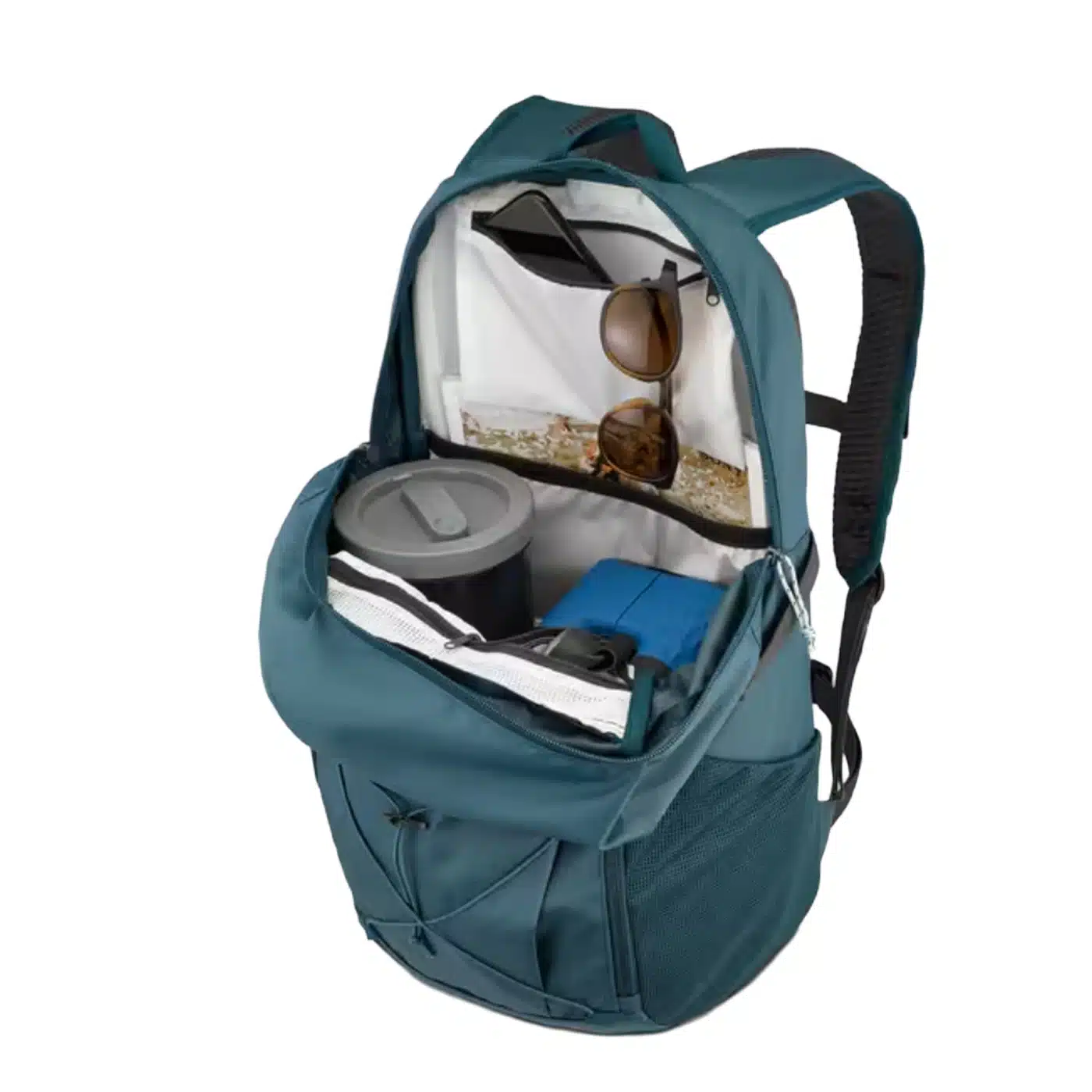 MOCHILA TREKKING MONTAÑA NH 100 VALIJA DE MANO 30L QUECHUA AZUL PETRÓLEO - Imagen 5