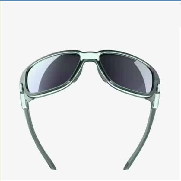 Lentes de sol deportivas polarizadas protecciones laterales mh 570 categoría 4 Verde Eucalipto - Imagen 6